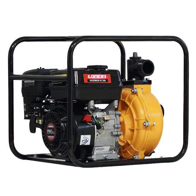 Loncin 6.5HP, 2" Twin Impeller High Pressure Pump (LC50ZB60-4.5Q)