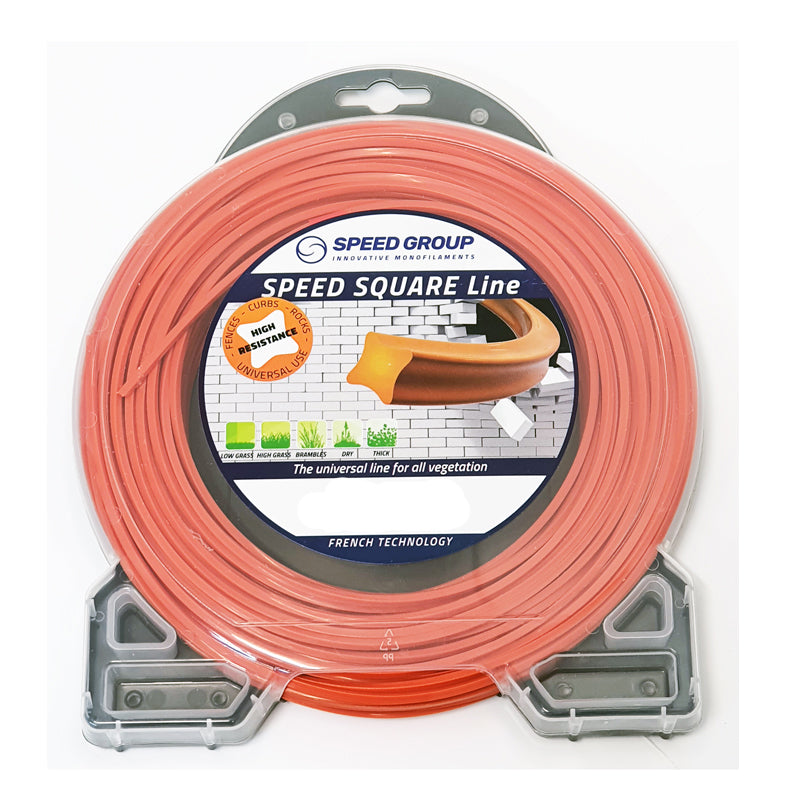 Speed Trimmer Line 2.7mm Square 55m Roll (1 LB)