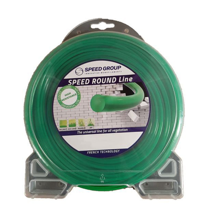 Speed Trimmer Line 2.4mm Round 42m Roll (1/2 LB)