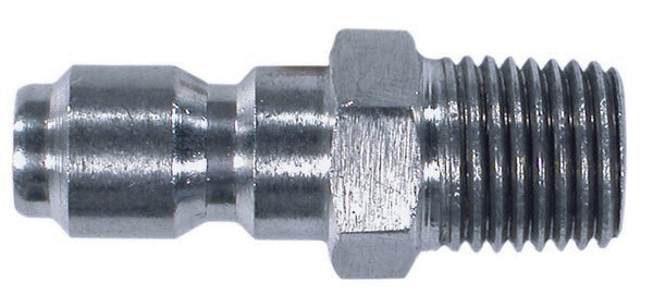 Quick Connect Fitting - 3/8" BSP Taper Thread Stainless Steel (male)