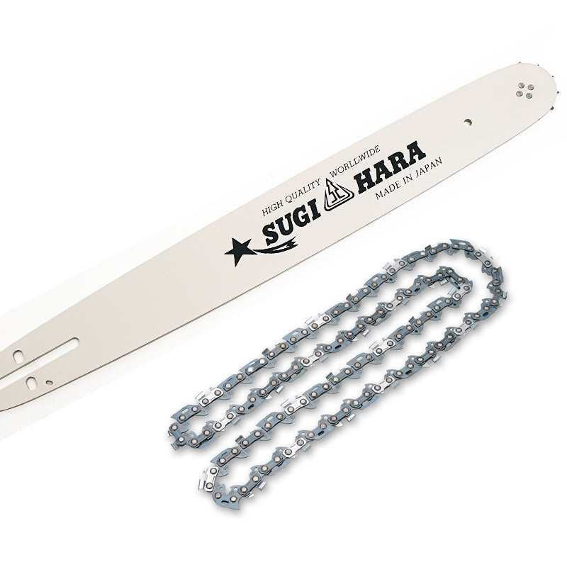 18" Sugi Hara Bar and E&S Full Chisel Chain Set for Stihl MS260, MS270, MS271