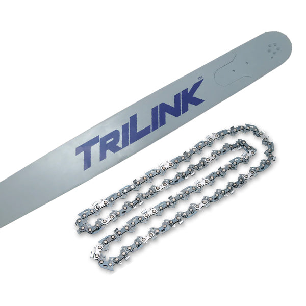 20" TRILINK Pro Bar & Chain Set for Husqvarna 3/8" / 0.058" / 72 Link