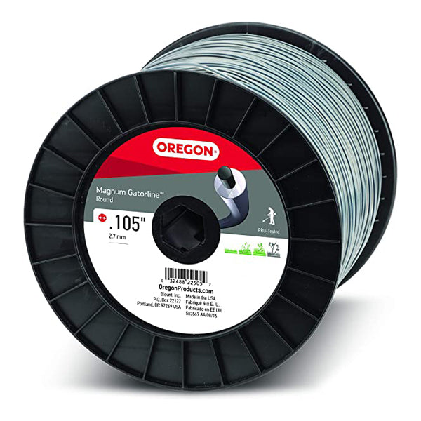 Oregon Round Gator Magnum Trimmer Line 2.7mm (0.105") 364 Meter Roll