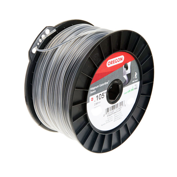 Oregon Magnum Square Gator Trimmer Line 2.7mm (0.105") 286 Meter Roll