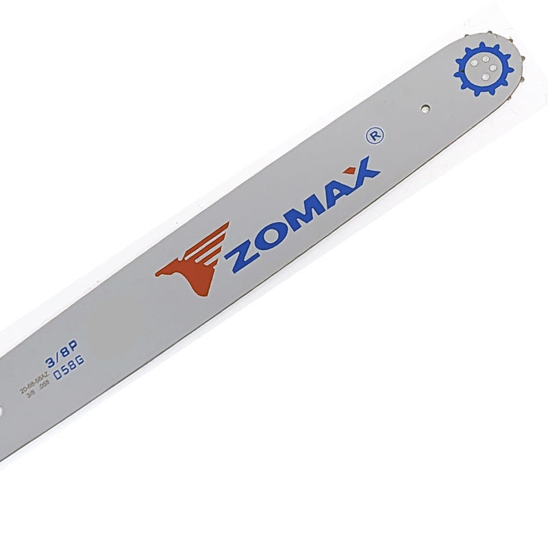 10" Zomax Bar and E&S Semi Chisel Chain for ZM2500, ZM4000, ZM4010, ZMC3501