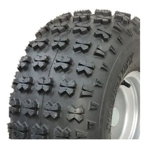 20 X 10 - 8 Knobbly Heavy Duty 480 kg Load Rated Tyre