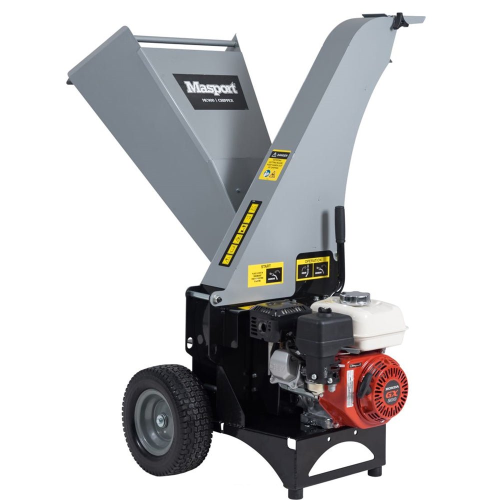 Masport MC900 Wood Chipper with Honda GX200 6.5HP Engine