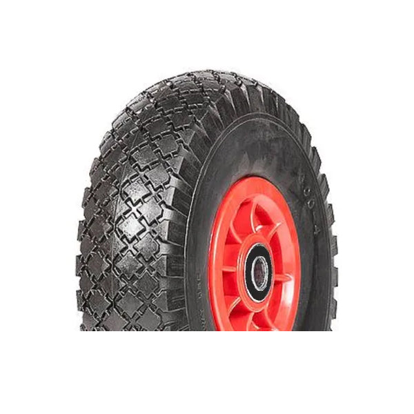 300-4 4PR Diamond Tyre, 4" x 55mm Plastic Rim