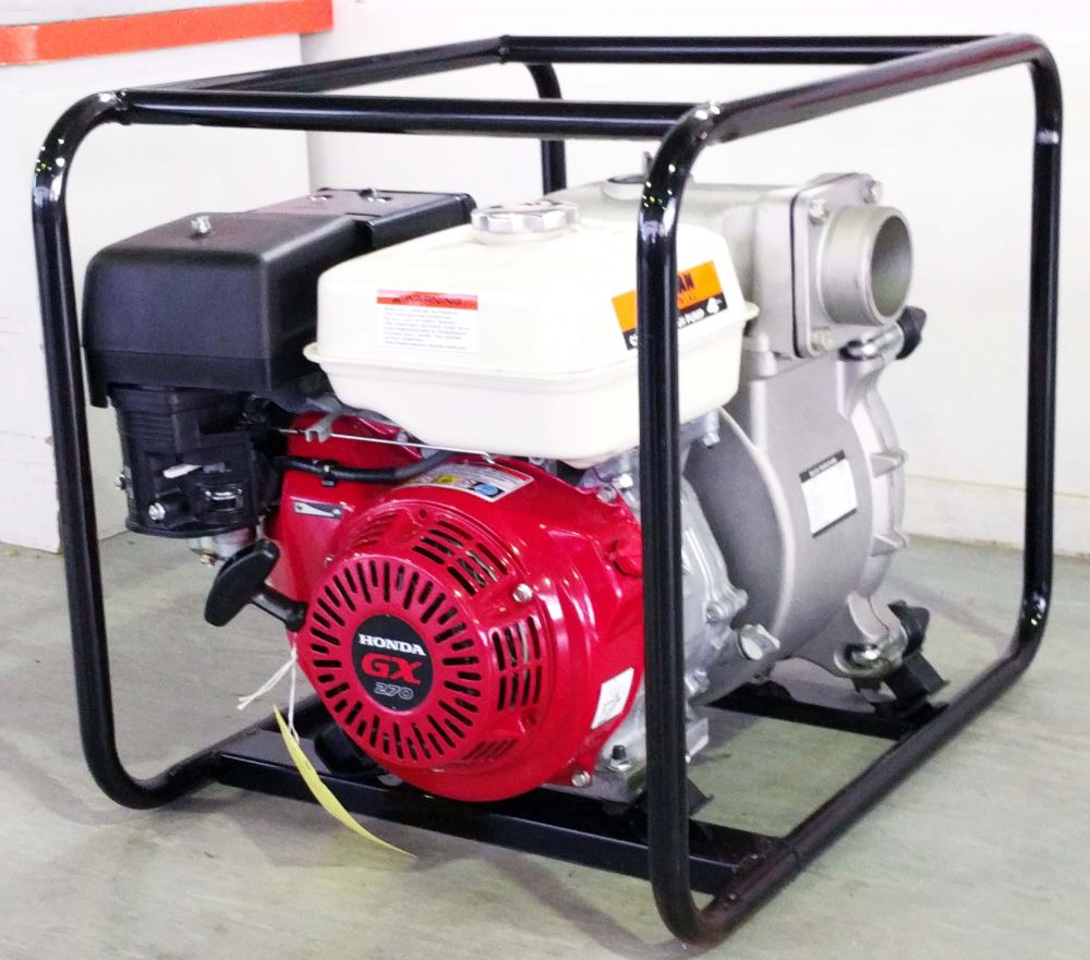 CANNAN INDUSTRIAL TRASH PUMP WT30X POWERED BY HONDA