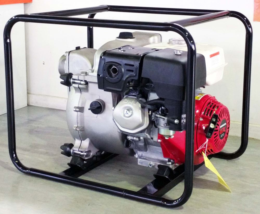 CANNAN INDUSTRIAL TRASH PUMP WT30X POWERED BY HONDA