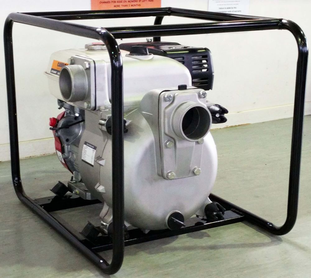 CANNAN INDUSTRIAL TRASH PUMP WT30X POWERED BY HONDA
