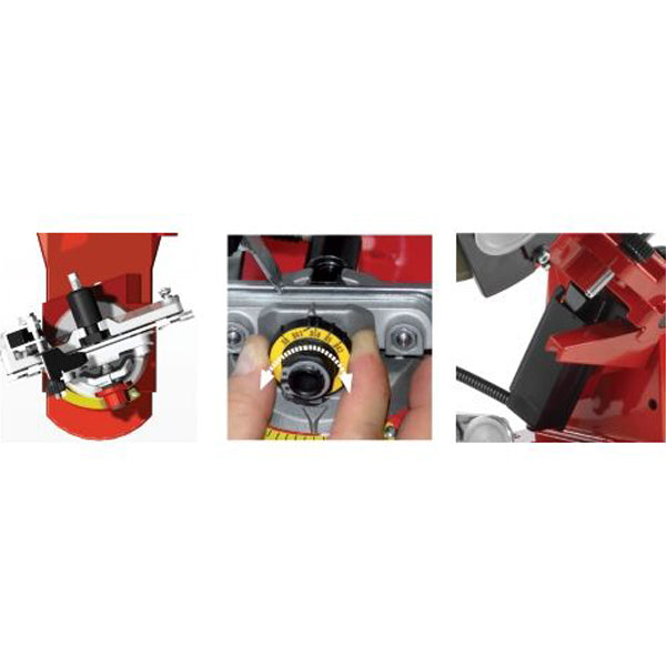 Tecomec Super Jolly Professional Bench Mounted Chain Grinder