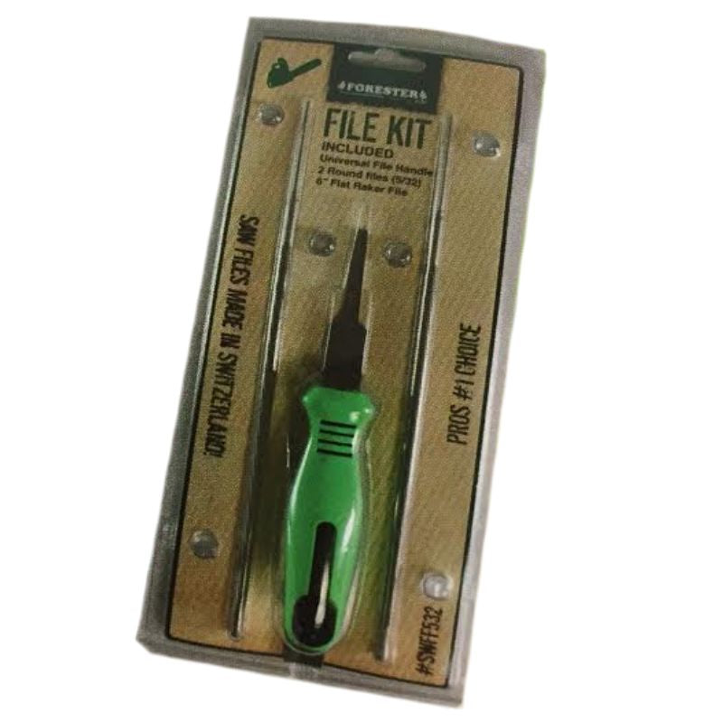Forester File, Flat File & Handle Set - 7/32"