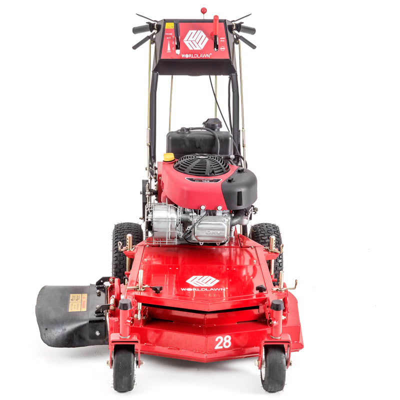 28" Worldlawn Walk Behind Mower - Briggs & Stratton 10.5 HP Engine