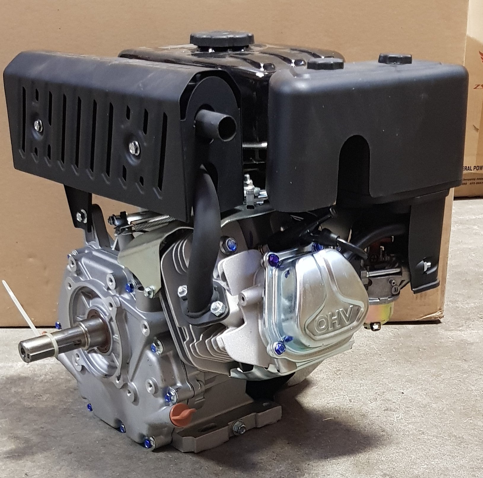 Generac 14HP Horizontal Shaft, Manual Start, 420cc Engine