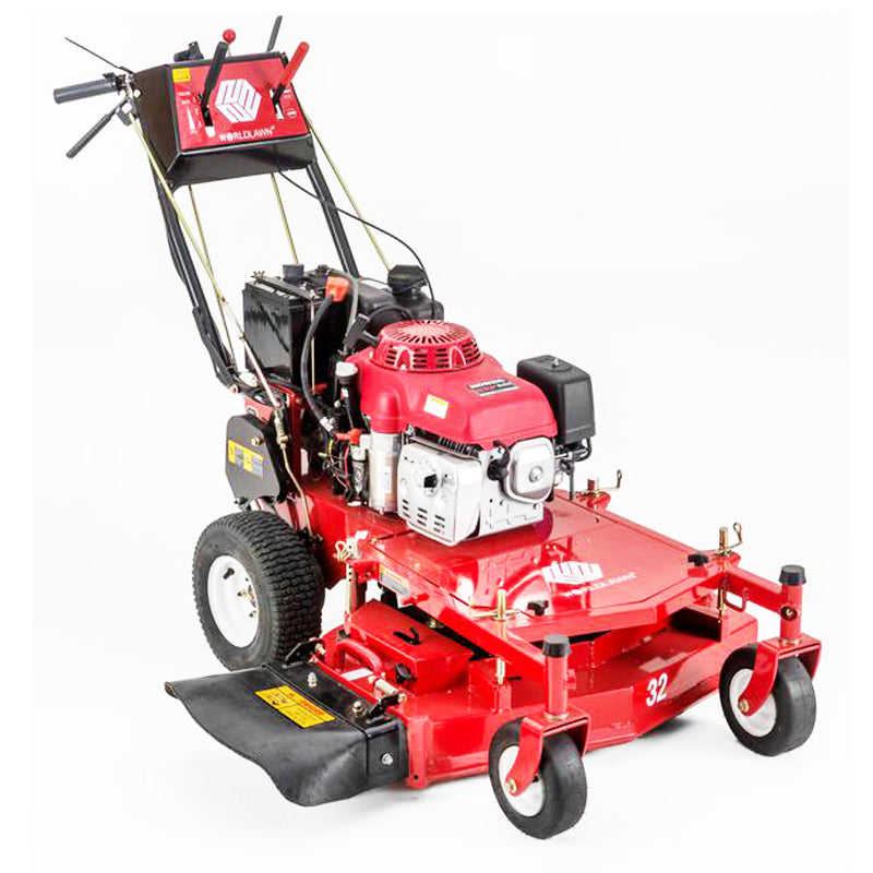32" Worldlawn Walk Behind Mower - Honda Electric Start Engine