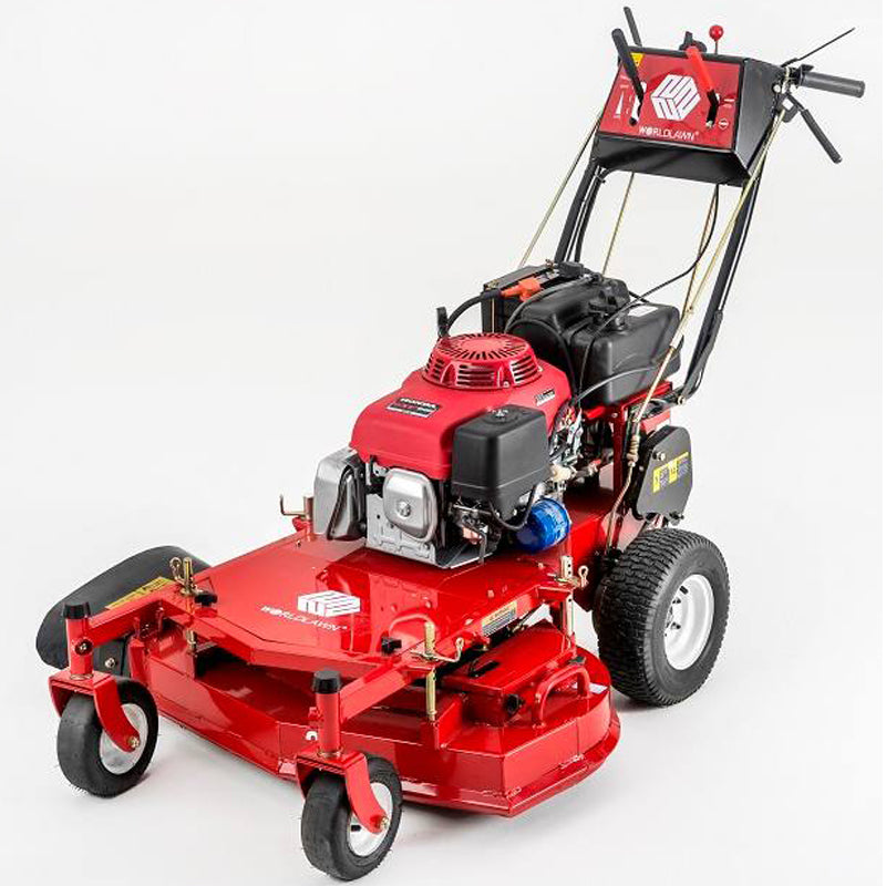 32" Worldlawn Walk Behind Mower - Honda Electric Start Engine