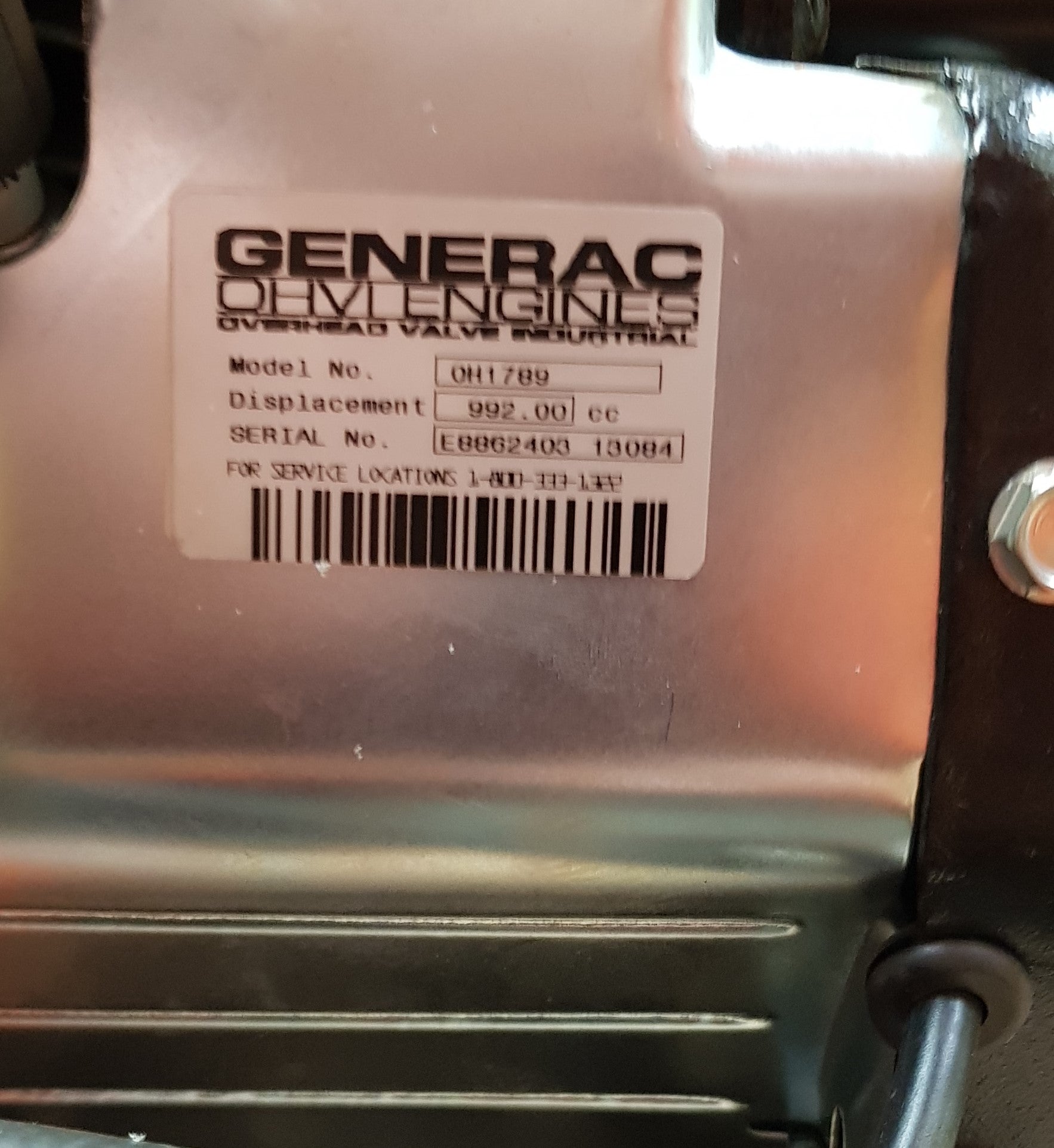 GTH990 Engine - Generac