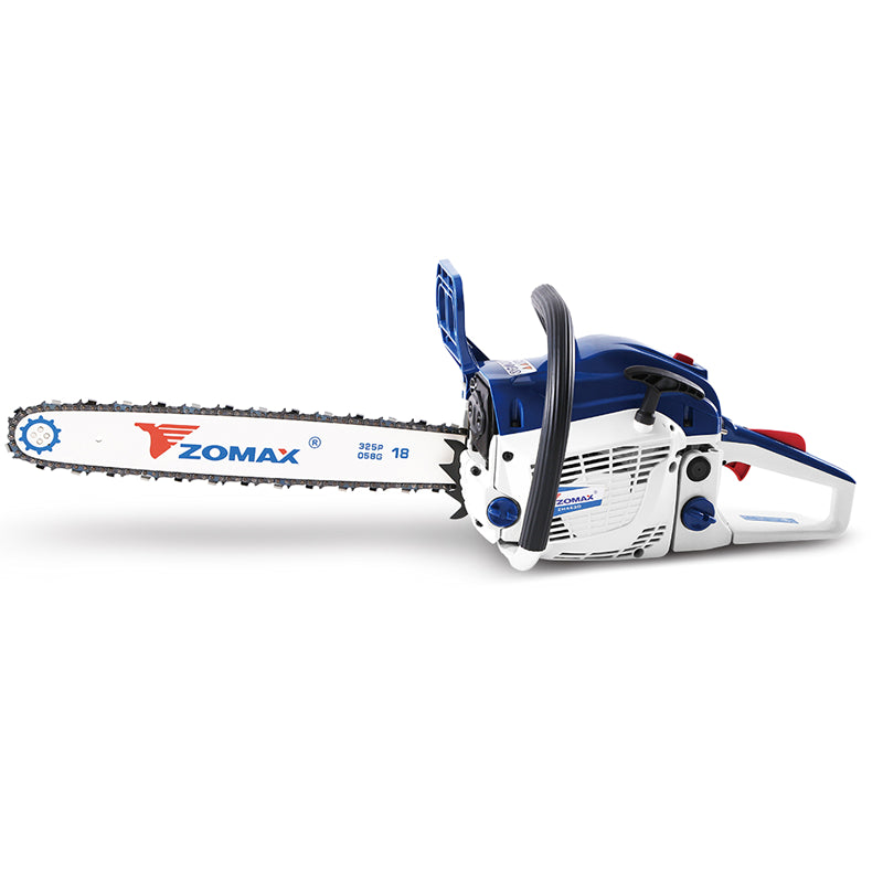 Zomax ZM4603 Chainsaw, 45.6cc, 20" Bar & Chain