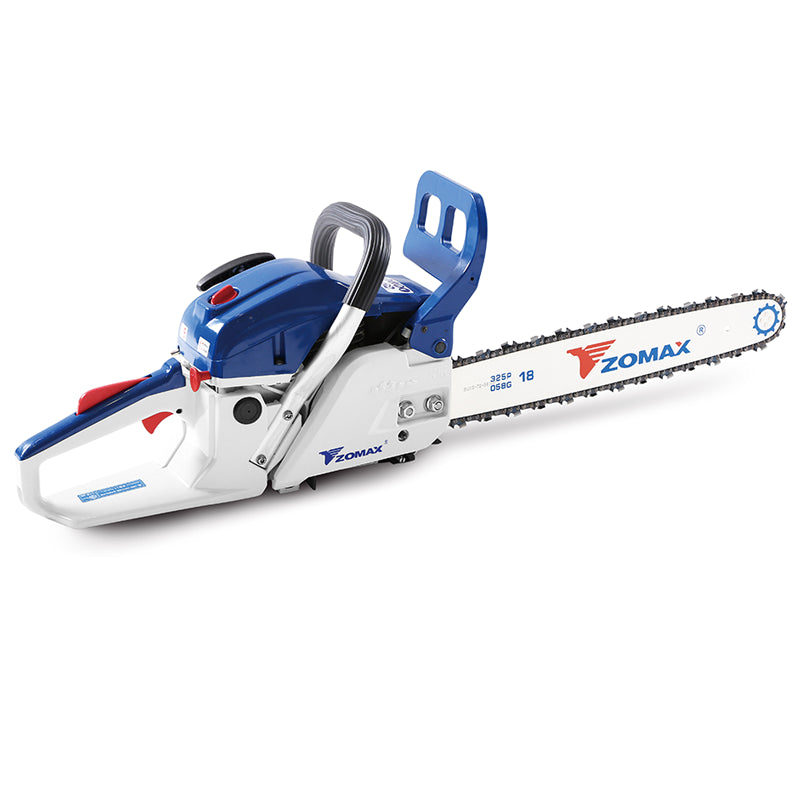 Zomax ZM4603 Chainsaw, 45.6cc, 20" Bar & Chain