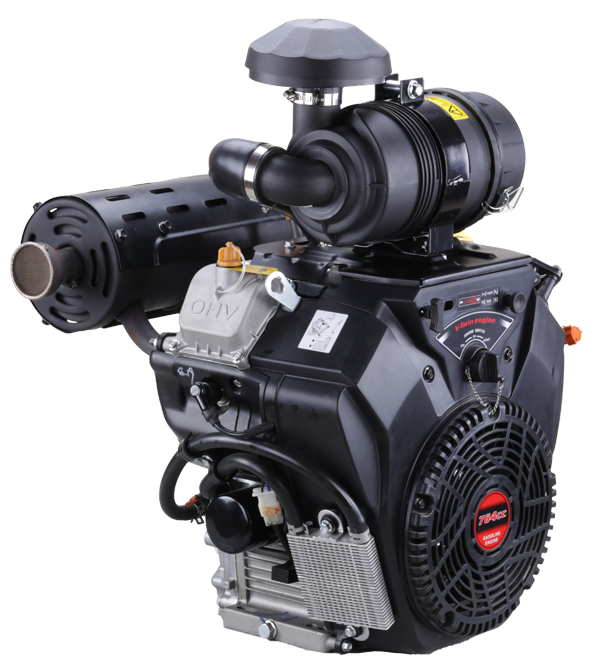 Loncin LC2V80FD 764cc 25HP V-Twin Horizontal Shaft Engine