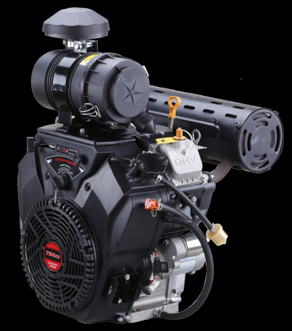 Loncin LC2V80FD 764cc 25HP V-Twin Horizontal Shaft Engine