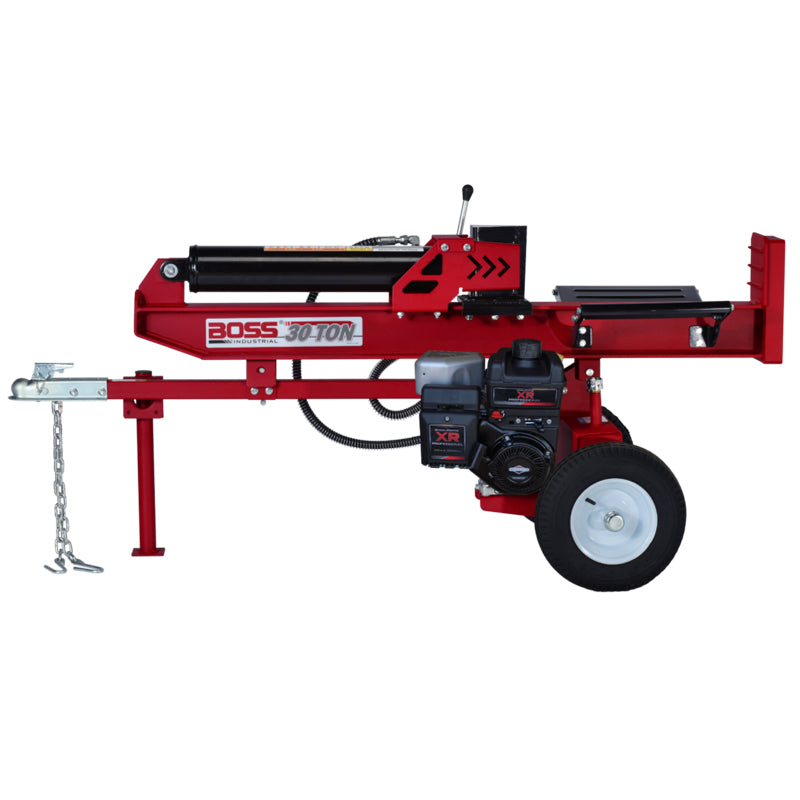 Boss WD30T Log Splitter - 30 Ton, Briggs & Stratton XR1150 Series Engine!