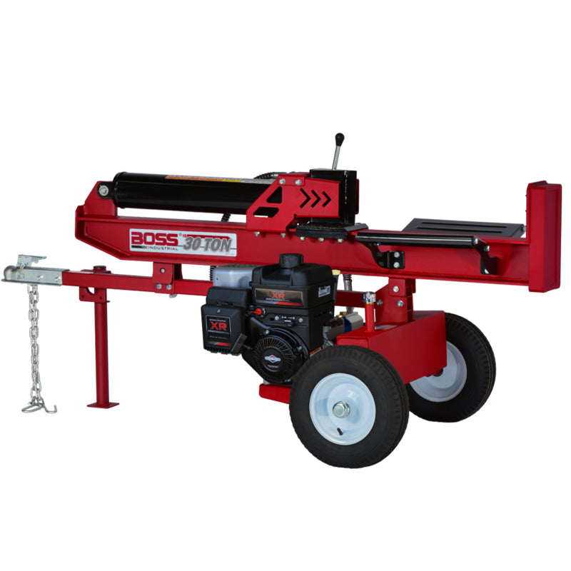 Boss WD30T Log Splitter - 30 Ton, Briggs & Stratton XR1150 Series Engine!