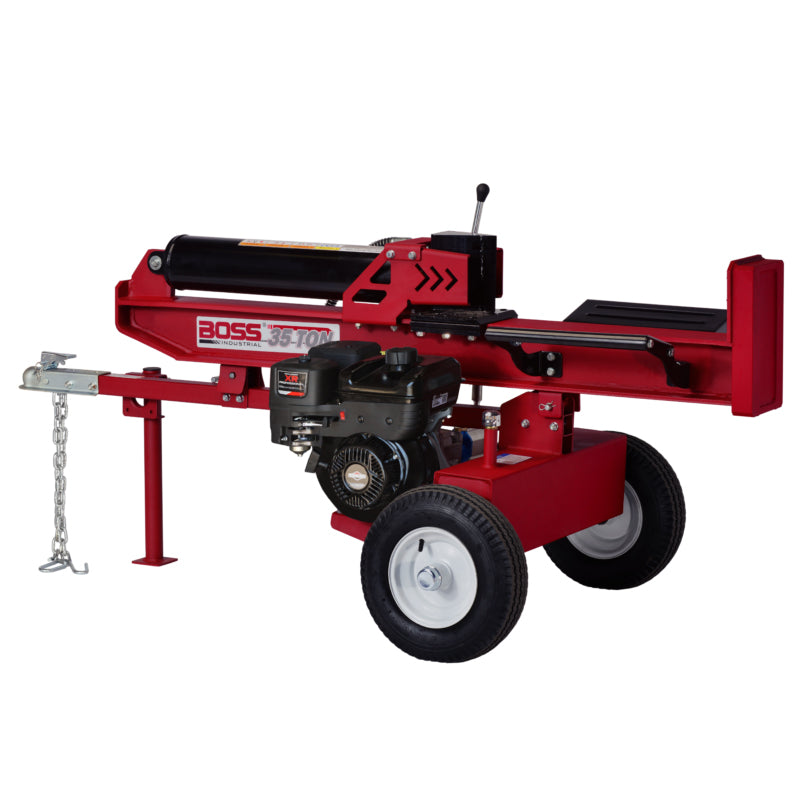 Boss WD35T Log Splitter - 35 Ton, Briggs & Stratton XR1450 Series Engine!