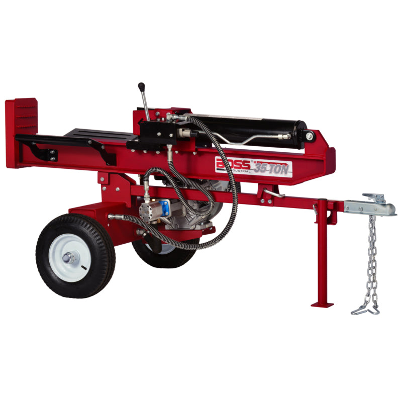 Boss WD35T Log Splitter - 35 Ton, Briggs & Stratton XR1450 Series Engine!