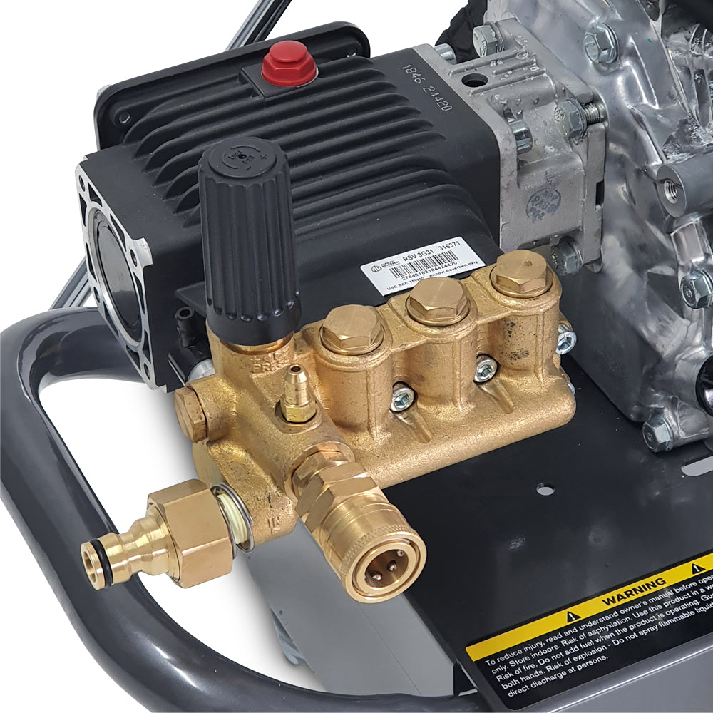 BE-BAR3165A-H Water Blaster, 3100 PSI, Honda GP200 Engine, AR-RSV3G31 Pump