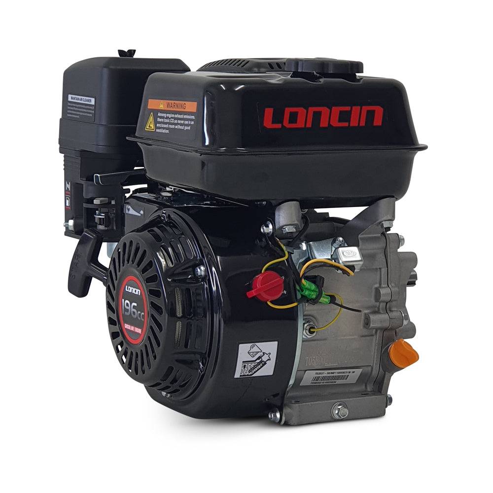 Loncin 6.5HP H/S, 2:1 Reduction Engine (G200F-C)