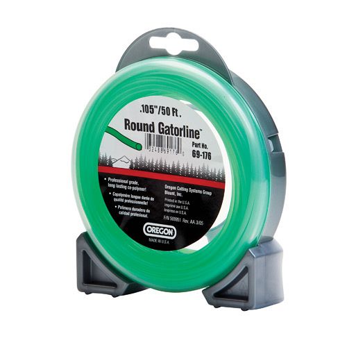 Oregon Round Gator Trimmer Line 2.7m (0.105") 15 Meter Roll