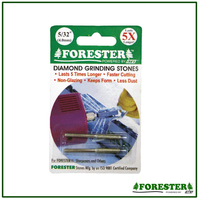 Forester Diamond Stone - 7/32" (2 pack)