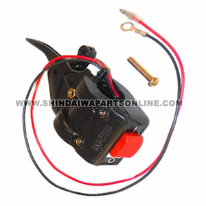 Throttle Lever & Switch Assy-Shindaiwa T230 (early model, replaces 22410-14302)