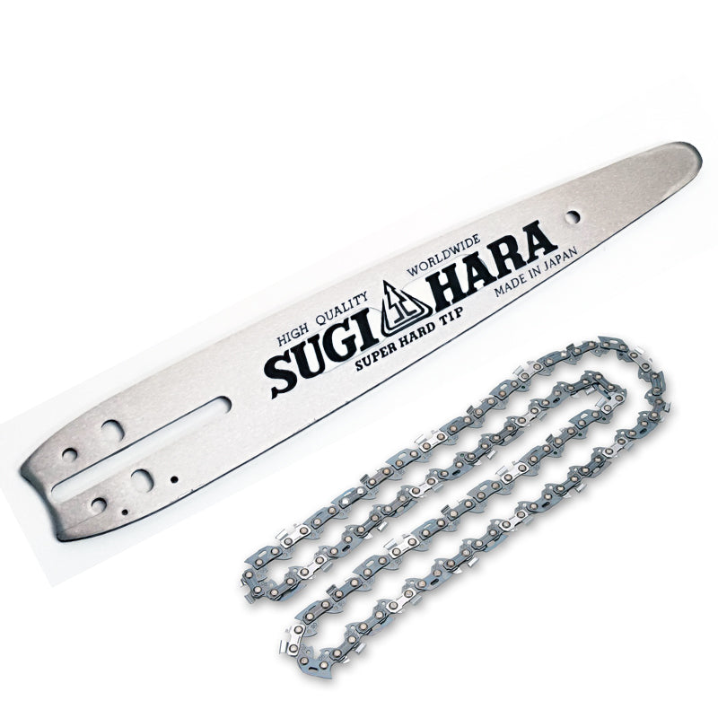 10" Sugi Hara Carver Bar & 3/8" LP Chain Set