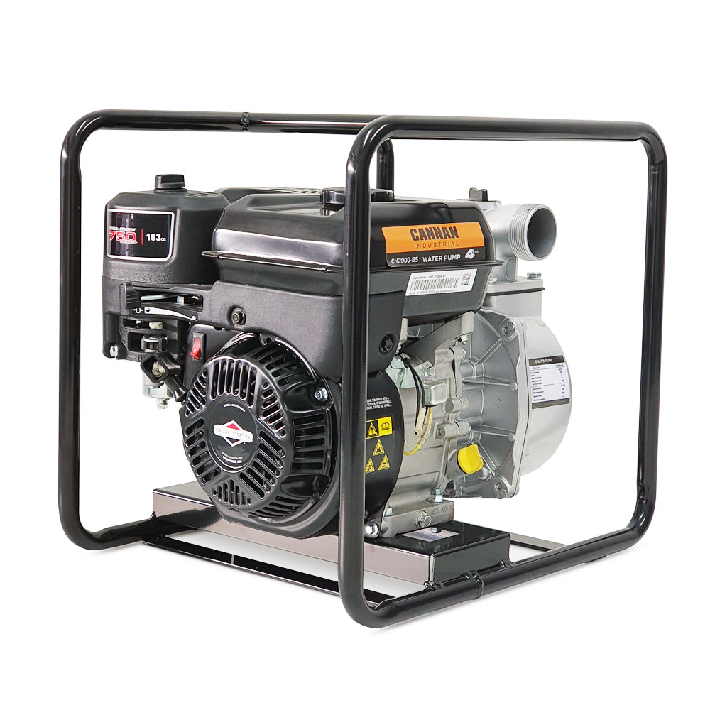Cannan Industrial CP2000 2" Water Pump Briggs & Stratton Engine