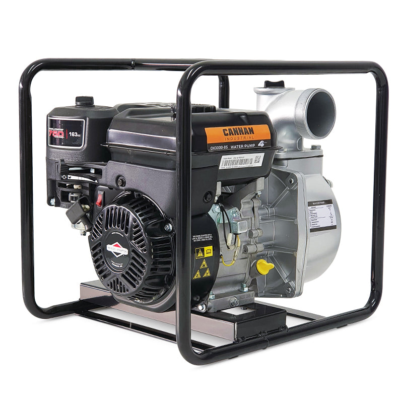 Cannan Industrial CP3000 3" Water Pump Briggs & Stratton Engine