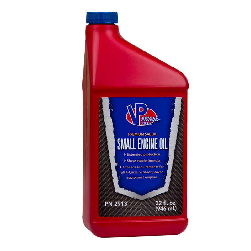VP Racing Premium SAE 30 Engine Oil - 1 Quart (946ml)