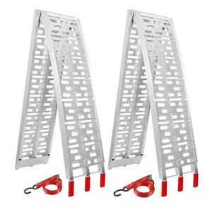 Set of 2.26M Aluminum Folding Ramps (set of two ramps)