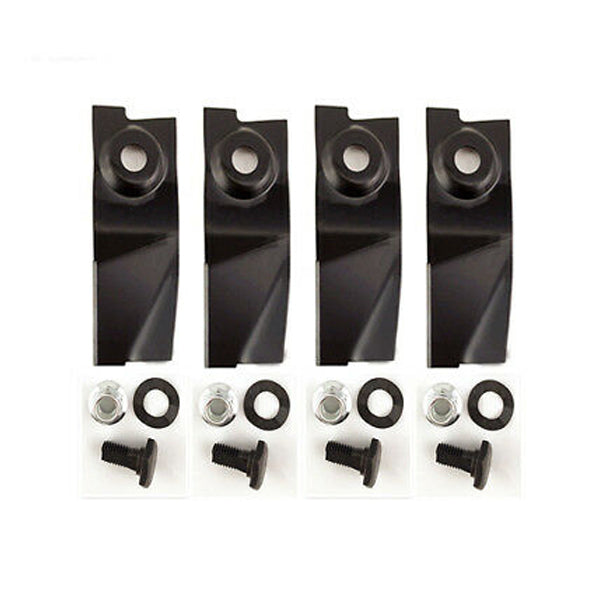 Masport / LawnMaster 21" Flail Blade & Bolt Set (4 Pack)