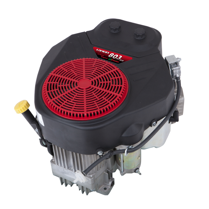 Loncin 27HP V-Twin engine (1" Shaft) with Muffler & Fuel Pump