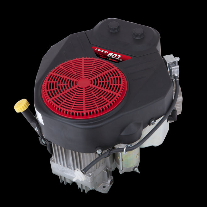Loncin 27HP V-Twin engine (1" Shaft) with Muffler & Fuel Pump
