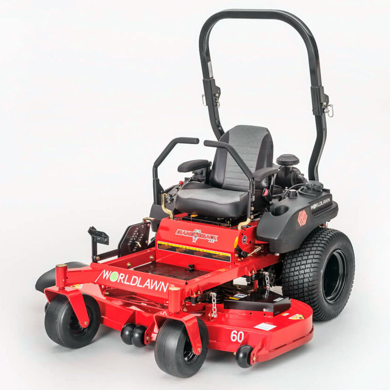 Worldlawn Diamondback 60" Zero Turn Mower - 27HP V-Twin!