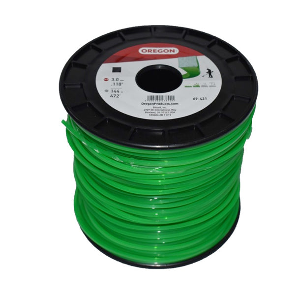 Oregon Square Gator Trimmer Line 3.0mm (0.118") 144 Meter Roll