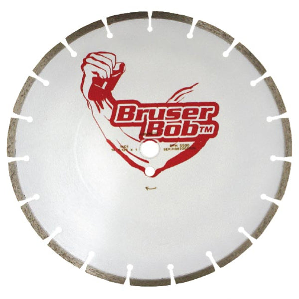 Bruser Bob General Purpose Masonry Diamond Blade 14", 20mm/25mm Arbor - USA Made