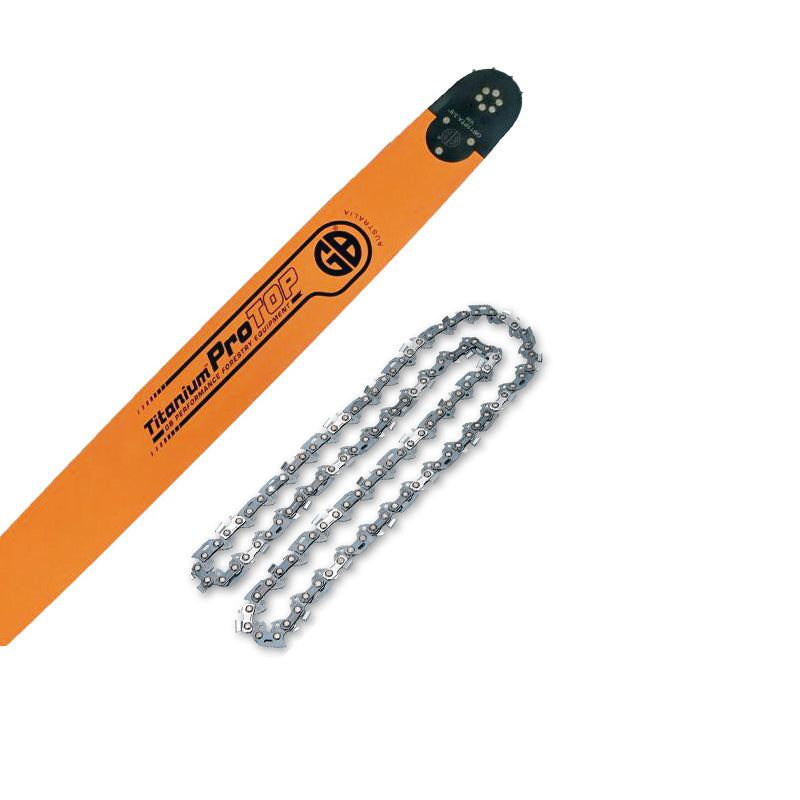 30" GB Pro Top Bar & Oregon Full Chisel Skip Chain for Stihl 088, MS880, MS881