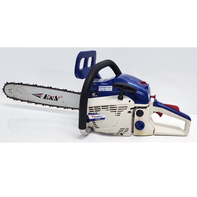 Second Hand Zomax ZM4630 Chainsaw with 16" Bar & Chain - Free Extra New Chain!