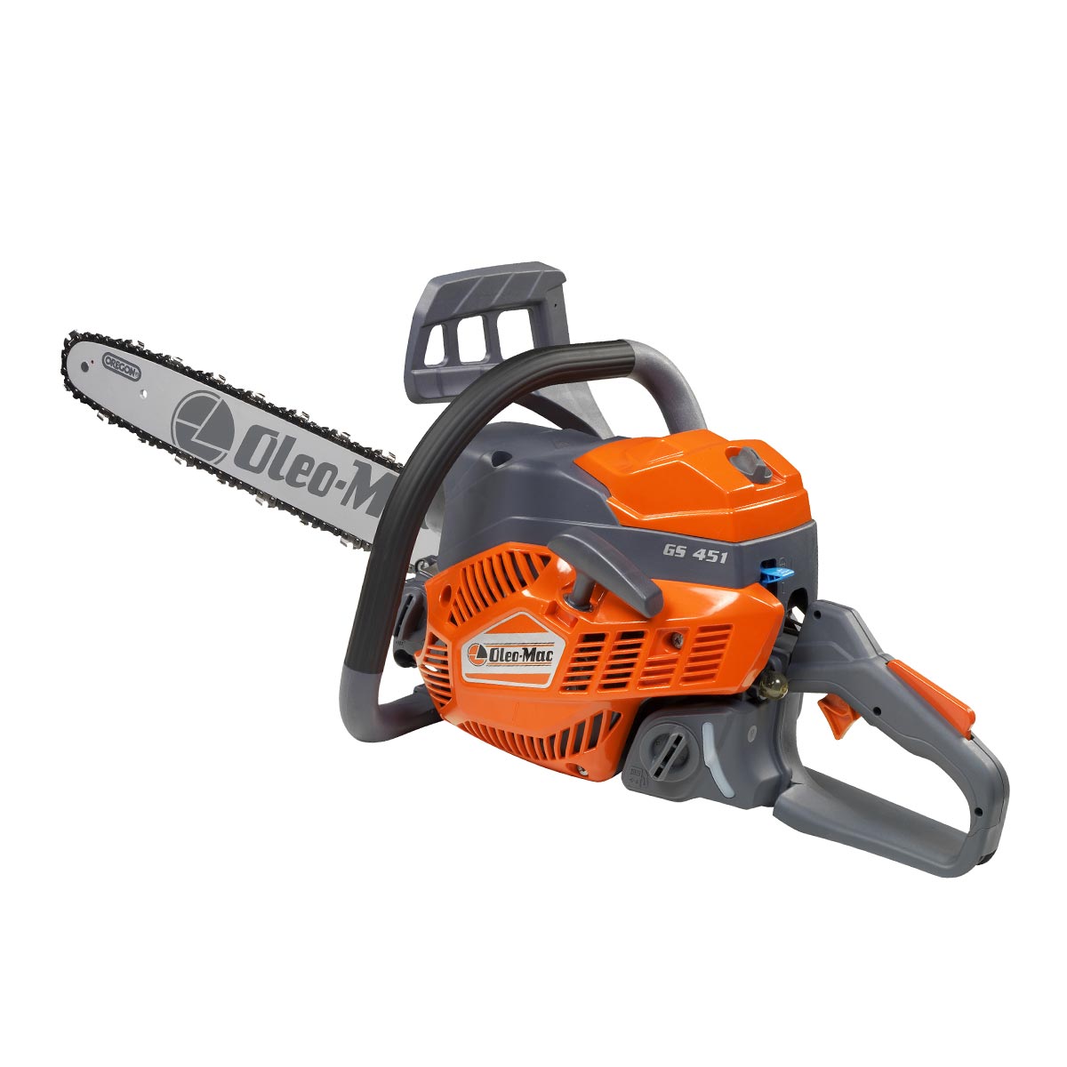 Oleo Mac GS451 Chainsaw, 42.9 cc Engine, 16" - 18" Bar & Chain