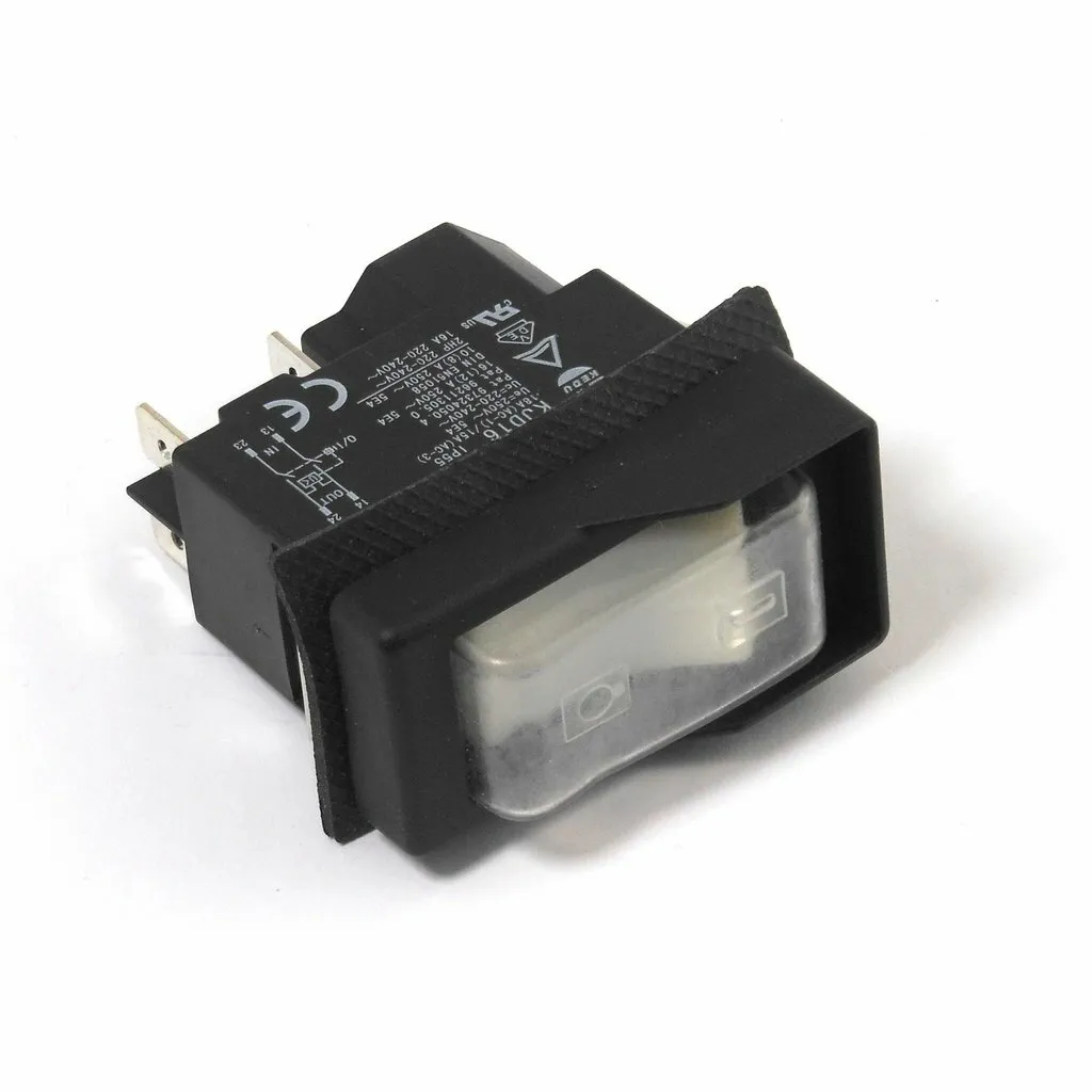 Rocker On / Off Switch - Tecomec Super Jolly (early model)